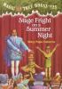Book cover for Stage fright on a summer night.