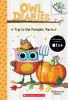 Book cover for "Trip to the pumpkin farm".