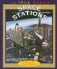 Book cover for "Space stations".