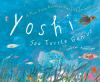 Book cover for Yoshi, sea turtle genius.