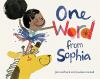 Book cover for One word from Sophia.
