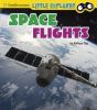 Book cover for "Space flights".