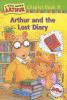 Book cover for "Arthur and the lost diary".