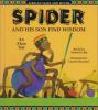 Book cover for "Spider and his son find wisdom".