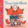 Book cover for "Three little words".