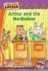 Book cover for "Arthur and the no-brainer".