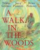 Book cover for A walk in the woods.