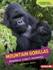 Book cover for "Mountain gorillas".