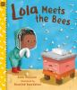 Book cover for "Lola meets the bees".