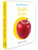 Book cover for "My first book of fruits =".