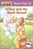 Book cover for "Arthur and the world record".