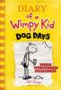 Book cover for Diary of a wimpy kid.