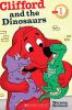 Book cover for "Clifford and the dinosaurs".