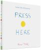 Book cover for "Press here".