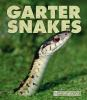 Book cover for "Garter snakes".