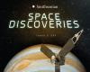 Book cover for "Space discoveries".