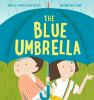 Book cover for "The blue umbrella".