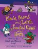 Book cover for "Black beans and lamb, poached eggs and ham".