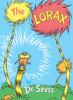 Book cover for "The lorax".