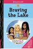 Book cover for "Braving the lake".