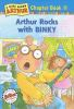 Book cover for "Arthur rocks with Binky".