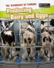 Book cover for "Producing dairy and eggs".