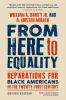 Book cover for "From here to equality"