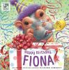 Book cover for "Happy birthday, Fiona".