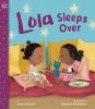 Book cover for "Lola sleeps over".