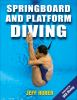 Book cover for "Springboard and platform diving".