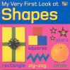 Book cover for "My very first look at shapes".