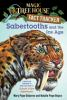 Book cover for "Sabertooths and the ice age".