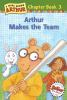 Book cover for "Arthur makes the team".