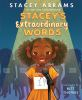 Book cover for "Stacey's extraordinary words".