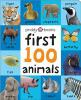 Book cover for "First 100 animals".