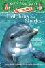 Book cover for "Dolphins and sharks".