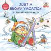 Book cover for "Just a snowy vacation".