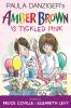 Book cover for "Paula Danziger's Amber Brown is tickled pink".