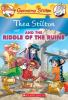 Book cover for "Thea Stilton and the riddle of the ruins".