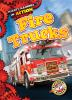 Book cover for "Fire trucks".