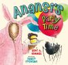 Book cover for "Anansi's party time".